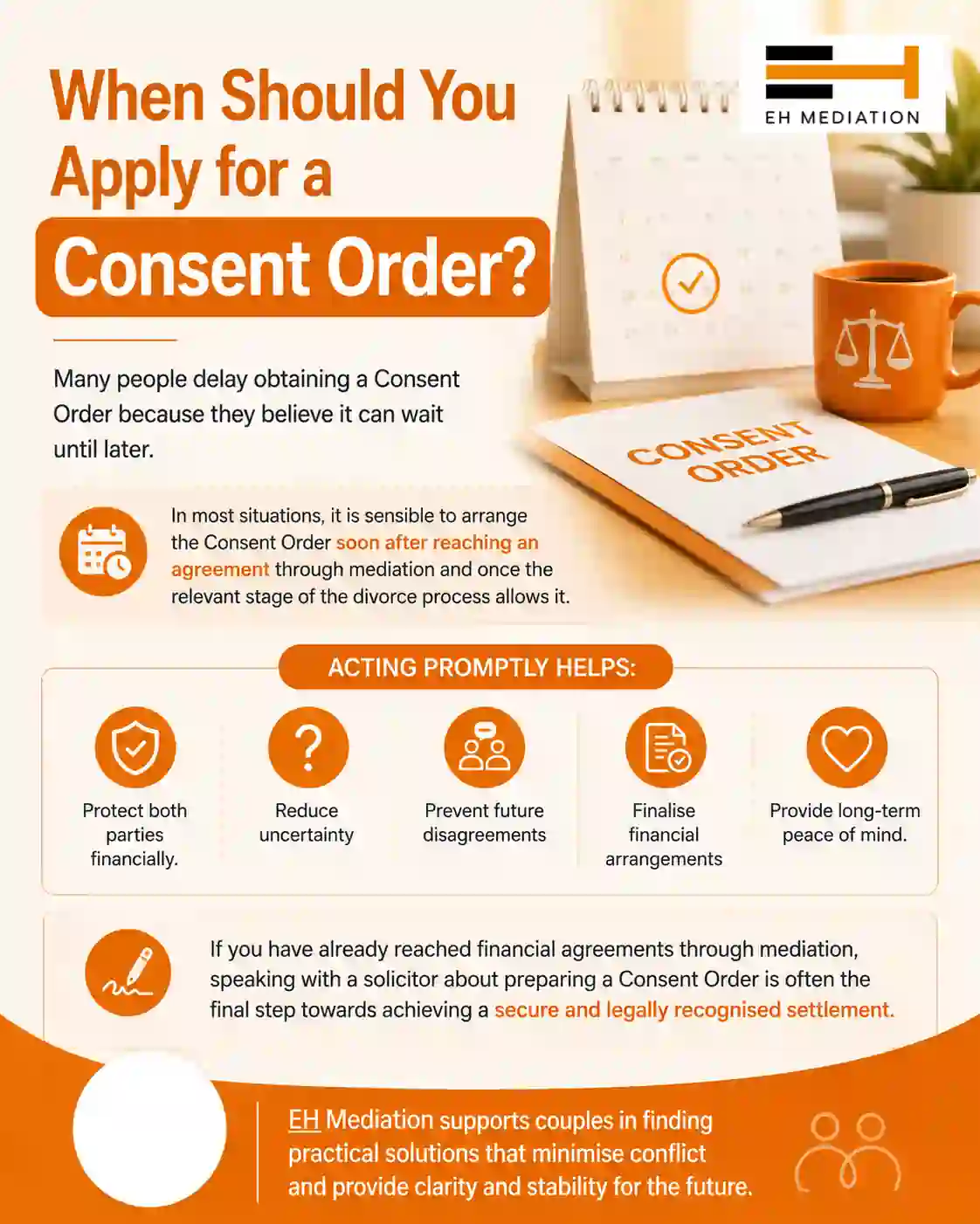 When Should You Apply for a Consent Order Greenwich?